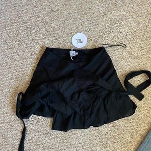 Princess Polly wrap mini skirt